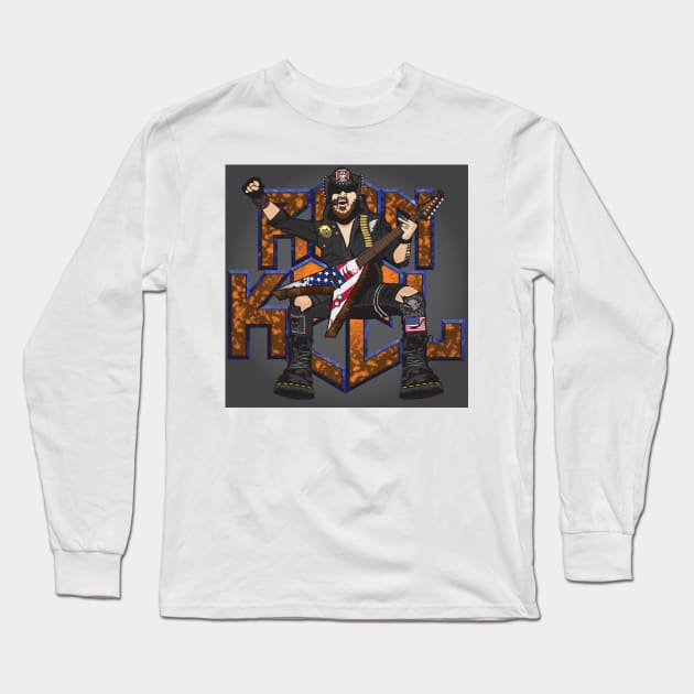 ron keel Long Sleeve T-Shirt by Bishop Graphics